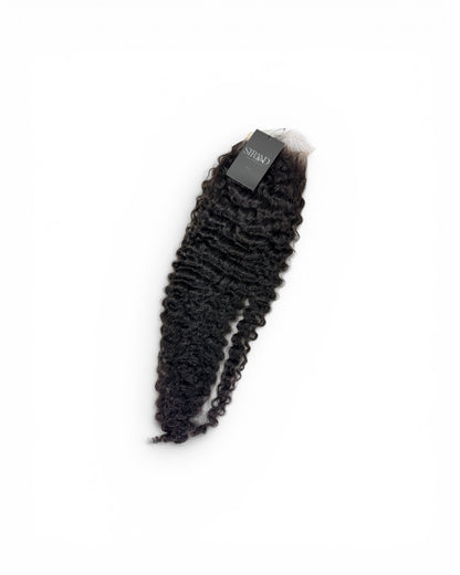 "NALA" Burmese Spiral Curl Closure 13x6 hd